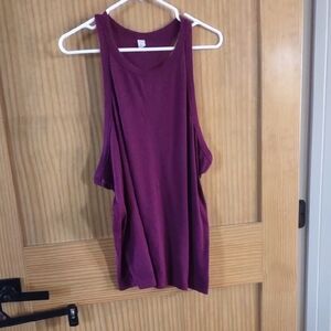 Chic Plum Sleeveless Tank Top